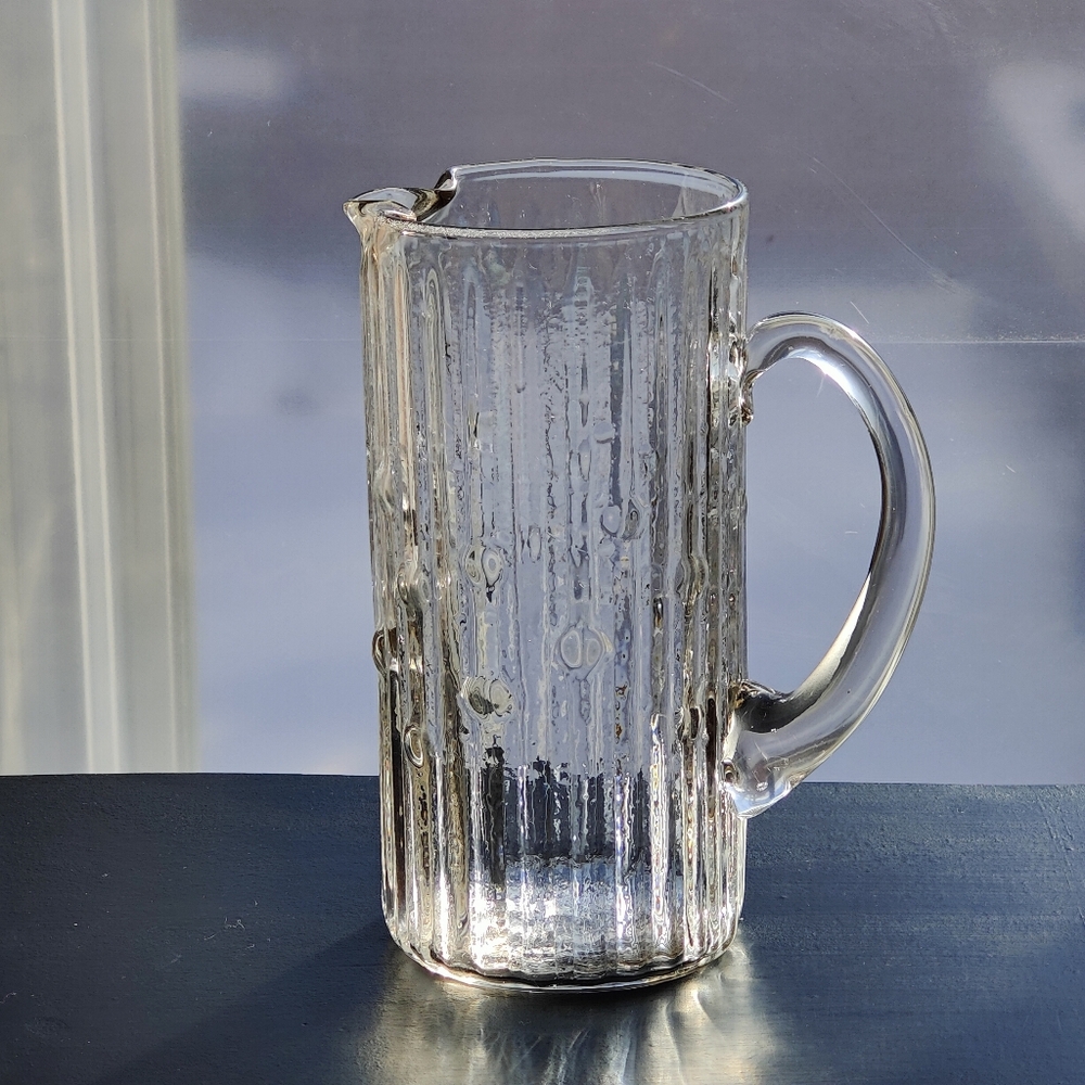 Vintage | Iittala 'Mesi' (nectar) Pitcher | 8 inches tall